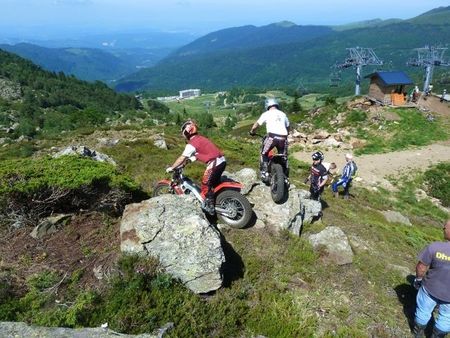 Préparation Challenge Moto Trial Midi Pyrénées