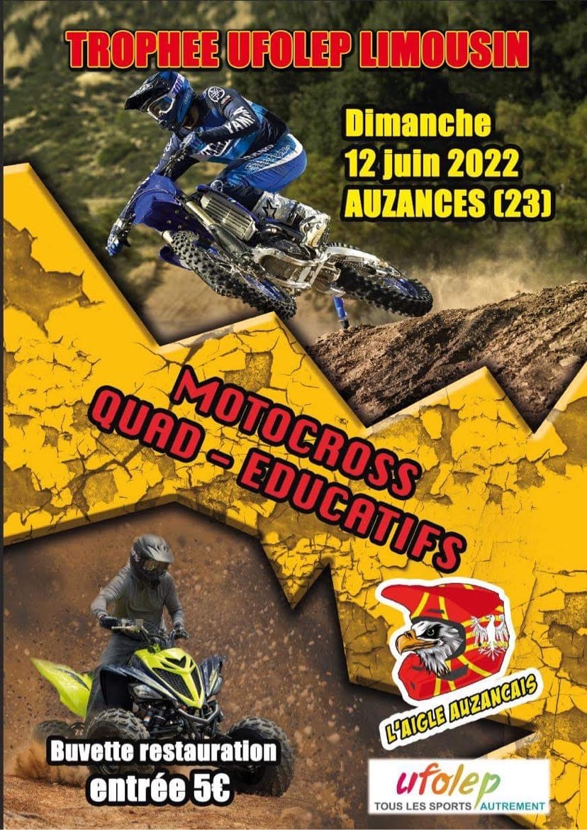 UFOLEP Creuse MOTO CROSS AUZANCES UFOLEP Creuse MOTO CROSS AUZANCES