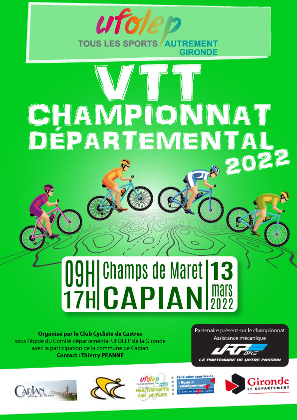 Calendrier Ufolep Gironde 2023 Ufolep - Gironde : - Calendrier & Championnats