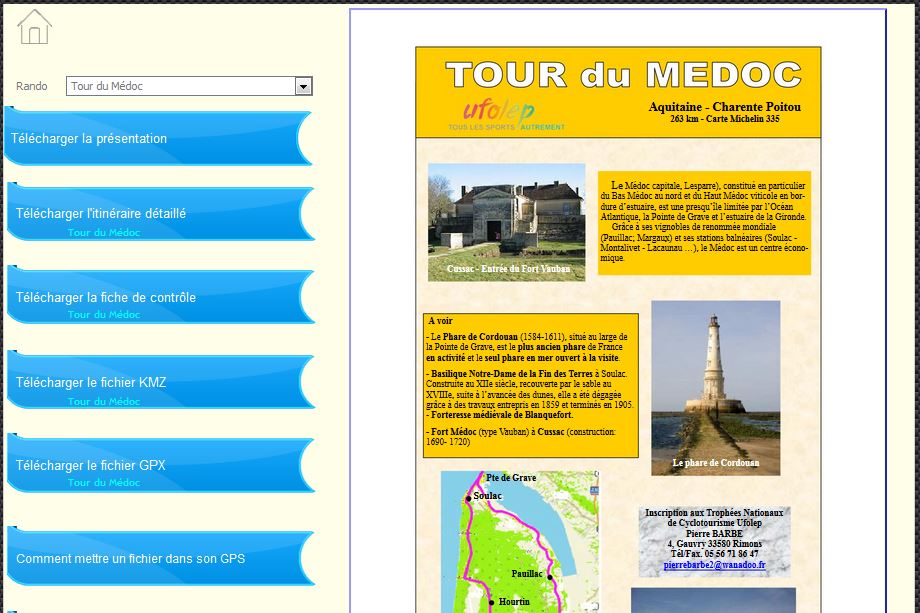 randonnées permanentes cyclotourisme