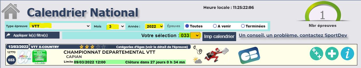 Calendrier Ufolep Gironde 2023 Ufolep - Gironde : - Calendrier & Championnats