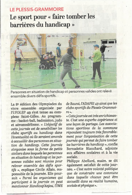 Article de presse