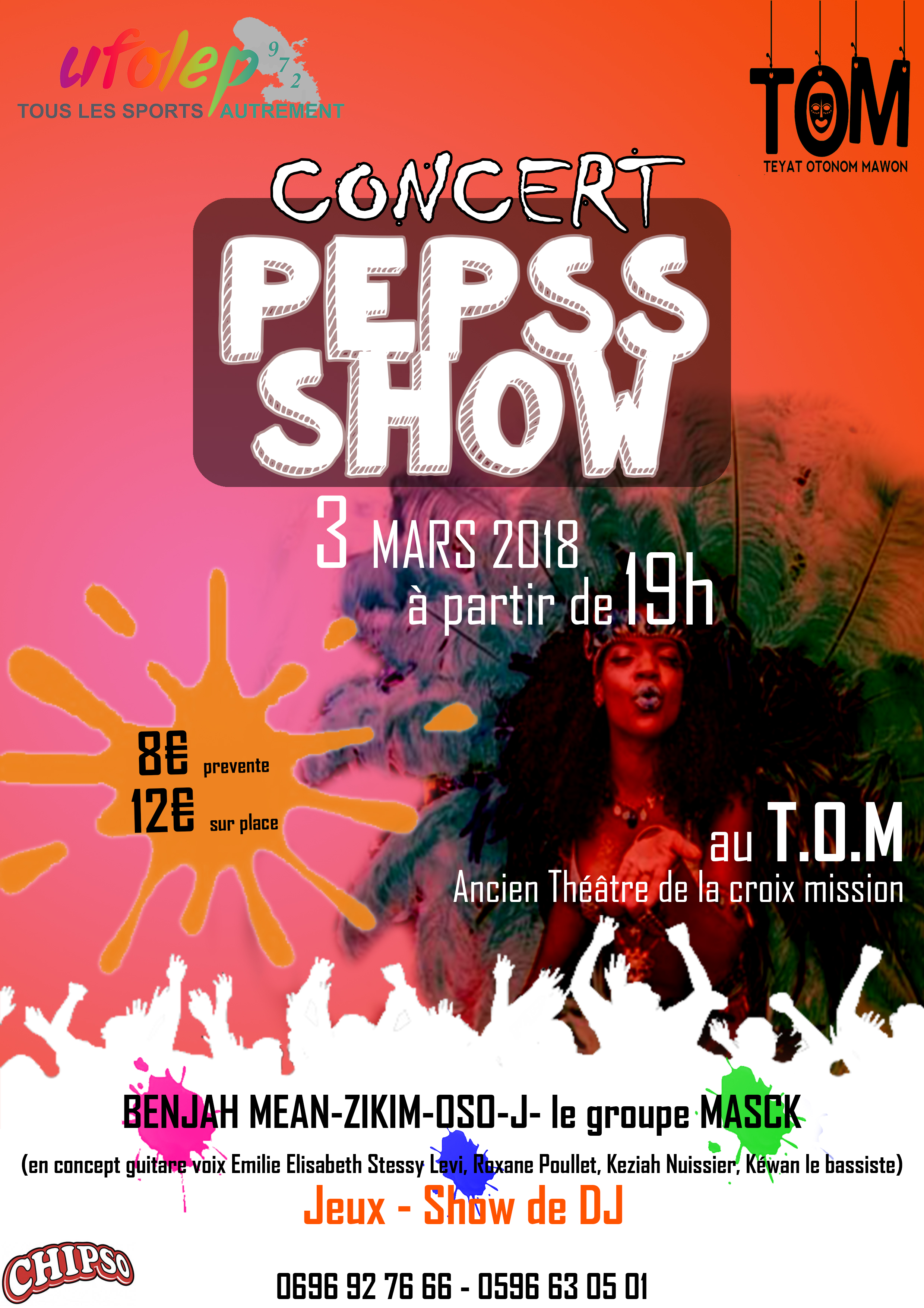 concert pepss 03 mars 2018